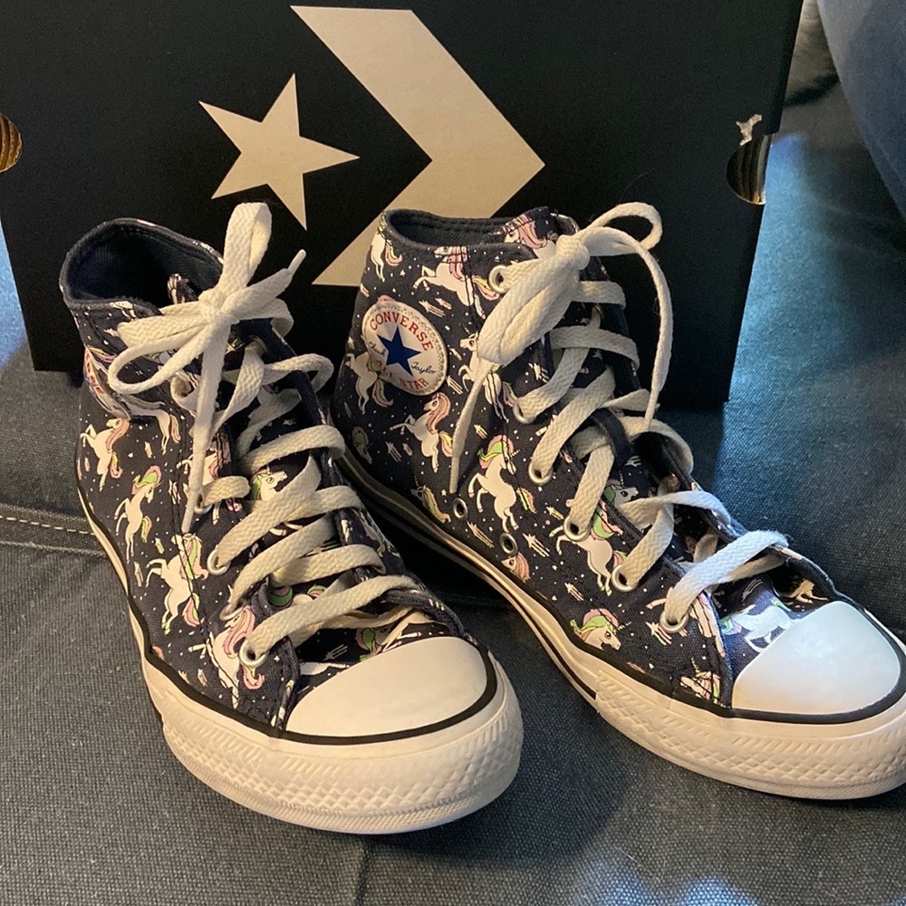 Converse Navy  Unicons High Tops